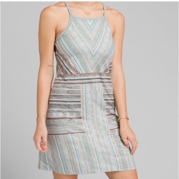 PRANA ARDOR DRESS, AGAVE SAMBA size Xsmall - Picture 2 of 12